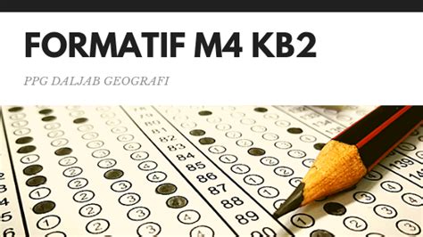 Tes Formatif M4 Kb2