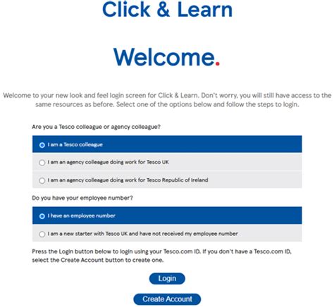 Tesco Elearning Portal
