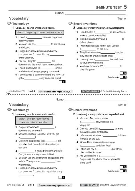 Test 7 Interface 2 Macmillan