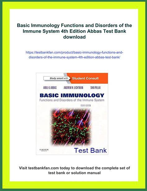test bank basic immunology abbas