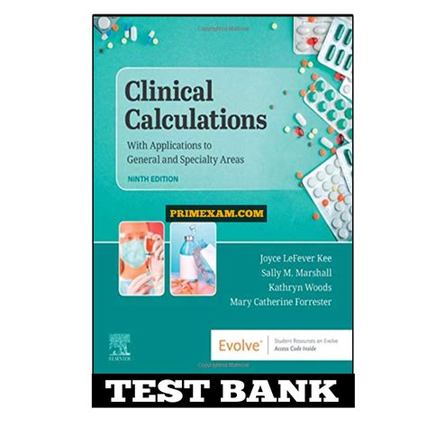 test bank for clinical calculations 7th edition