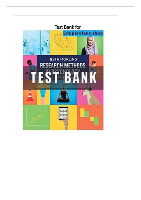 Test Bank For Research Methods In Psychology
