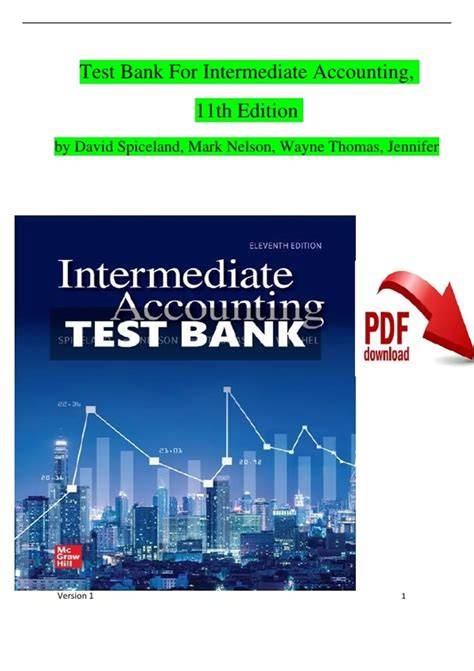 Test Bank Of Intermediate Accounting Cengage