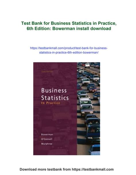 Test Bank Practice Of Statistics 4th Edition