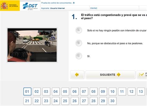 Test Conducir Dgt