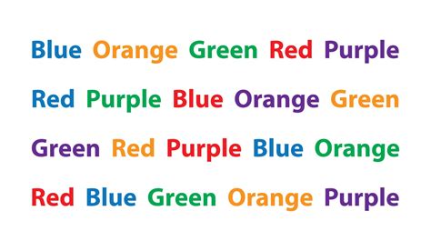Test De Stroop
