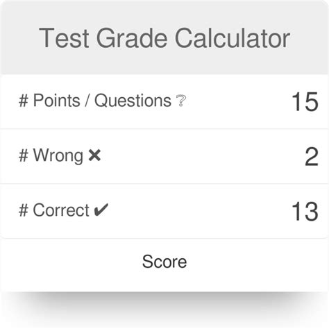 Test Grade Calculator For Teachers 3 Grade Teacher - 3 Grade Teacher