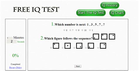 test iq free | Bi Test IQ Trc Nghim IQ chun