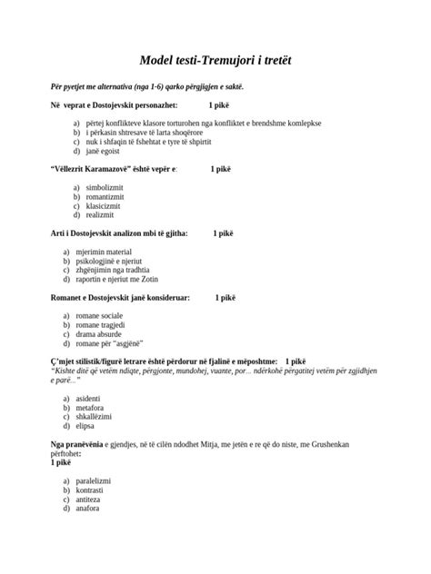 test letersia 11