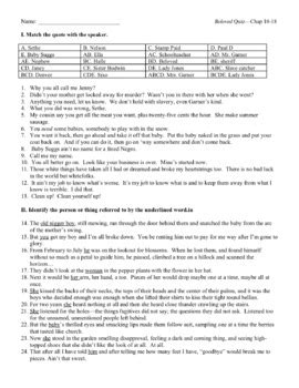 test morrison beloved multiple choice
