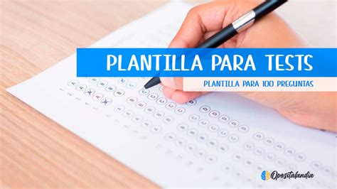 Test Oposiciones Gratis De