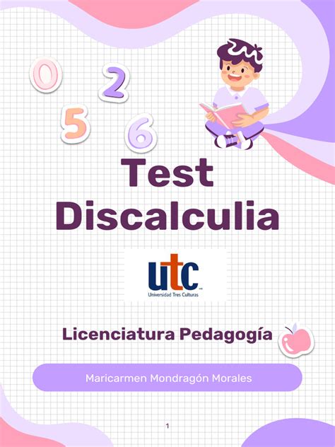 Test Per Discalculia
