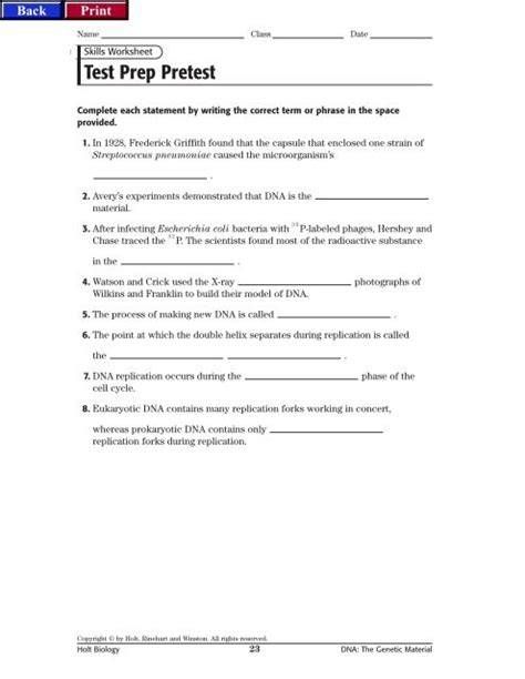 test prep pretest mendel and heredity answers