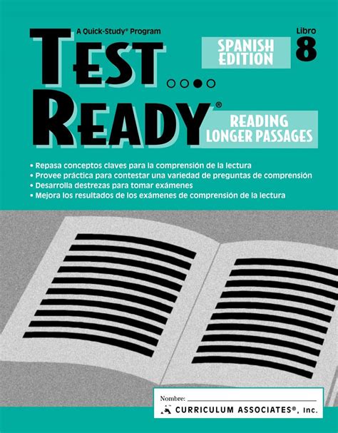 Test Ready Longer Passages Answer Key