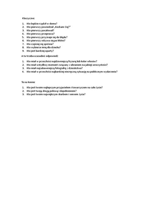 Test Zgodności Dla Par