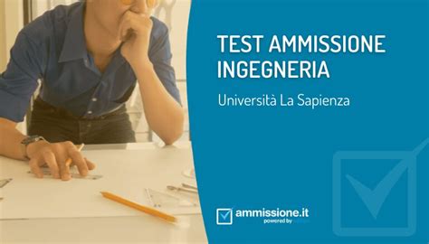 Download Test Ammissione Ingegneria Energetica Sapienza 