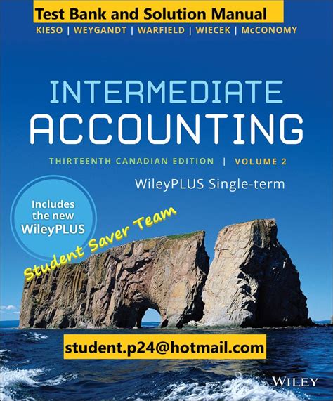 Read Online Test Bank Answers Intermediate Accounting Volume 2 