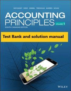Download Test Bank For Accounting Principles Eighth Edition 