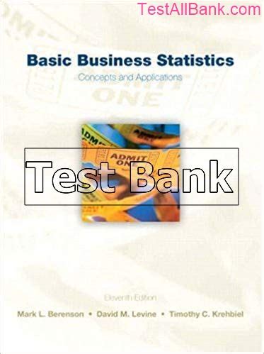 Read Online Test Bank For Business Statistics 11Th Edition 