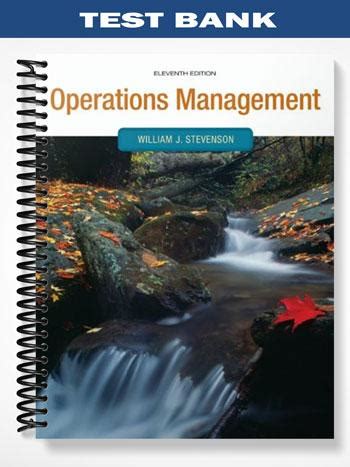 Download Test Bank For Operations Management 11Th Edition By Stevenson 