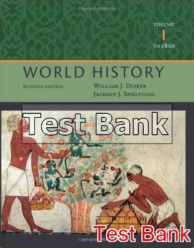 Full Download Test Bank For World History 7Th Edition 