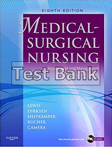Download Test Bank Medical Surgical Nursing Lewis 8Th Edition 
