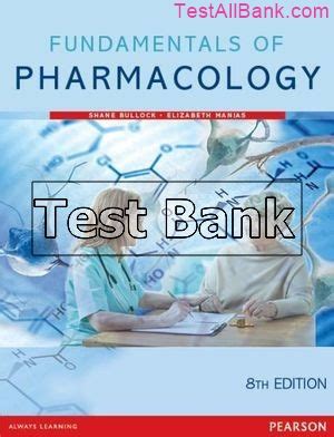 Read Test Bank Question For Pharmacology 8Th Edition 