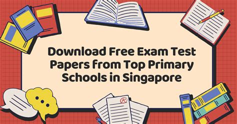 Read Test Papers For Primary School 