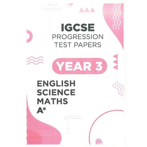 Read Test Papers For Year 3 Igcsc 