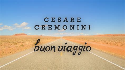 Testo Buon Viaggio