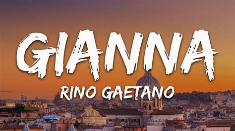 Testo Gianna Gianna