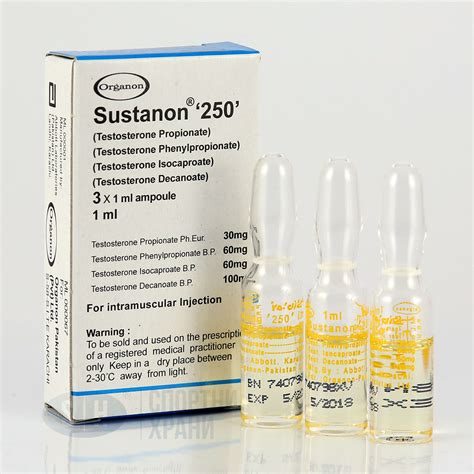 testosterone sustanon 250 injection​