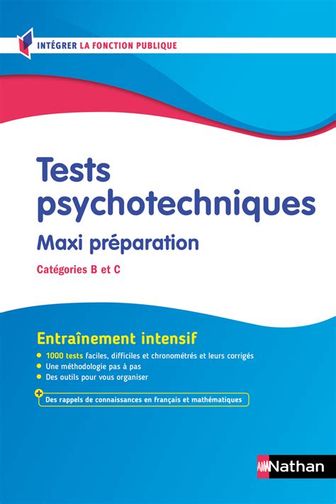 tests psychotechniques ma c thodes et entraa neme