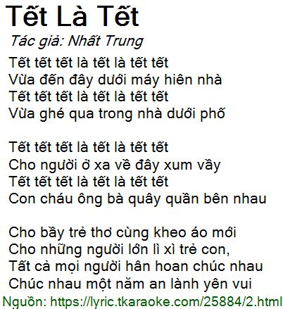tet la tet | Tt L Tt B Suri Minh Th