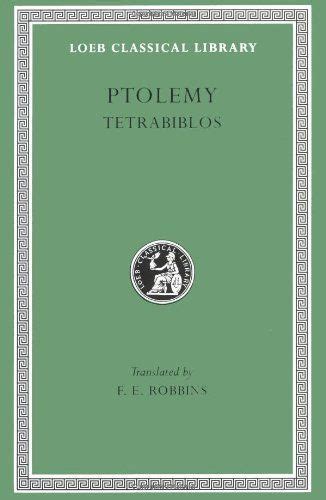 Download Tetrabiblos Or Quadripartite Loeb Classical Library 