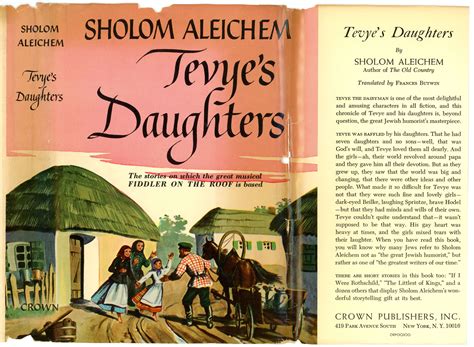 Read Tevyes Daughters 