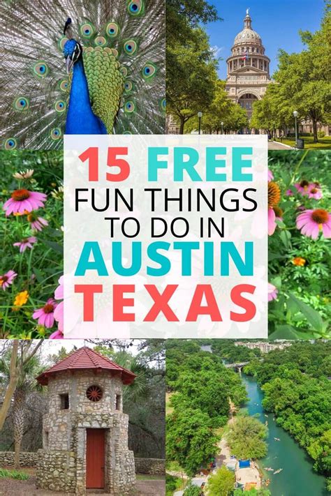 Texas 50 Free Fun Things To See And Do 50 Free Fu