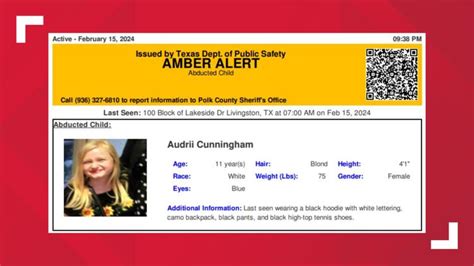 texas amber alert