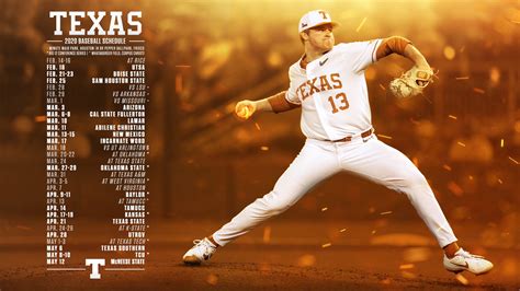 texas baseball schedule