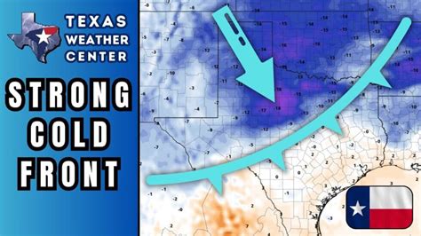 texas cold front storm