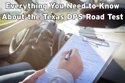 texas dps road test