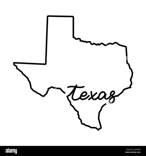 texas drawing