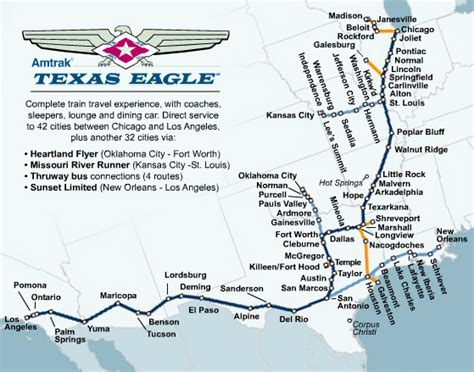 texas eagle Route: Schedules, Stops & Maps