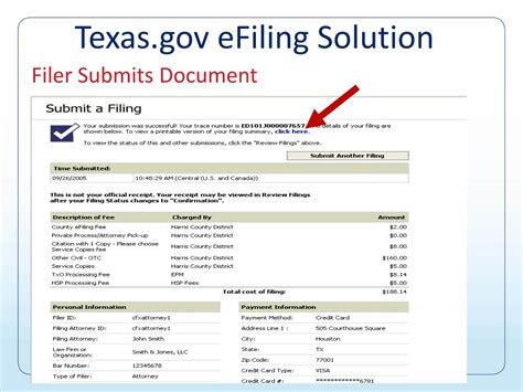 texas efiling