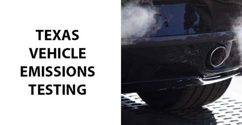 texas emissions testing