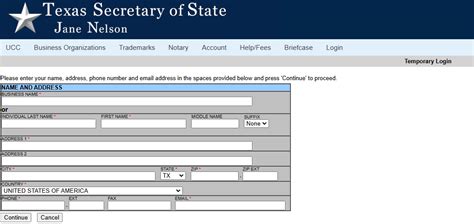 texas entity lookup