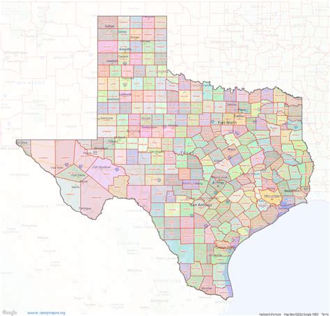 texas google maps
