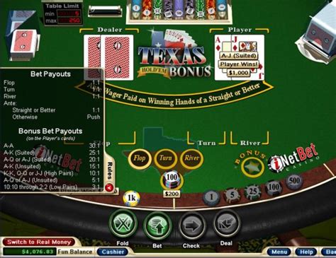 texas holdem poker bonus online fokm