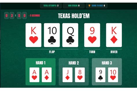 texas holdem poker quiz ours