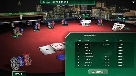 texas holdem poker vs computer juku